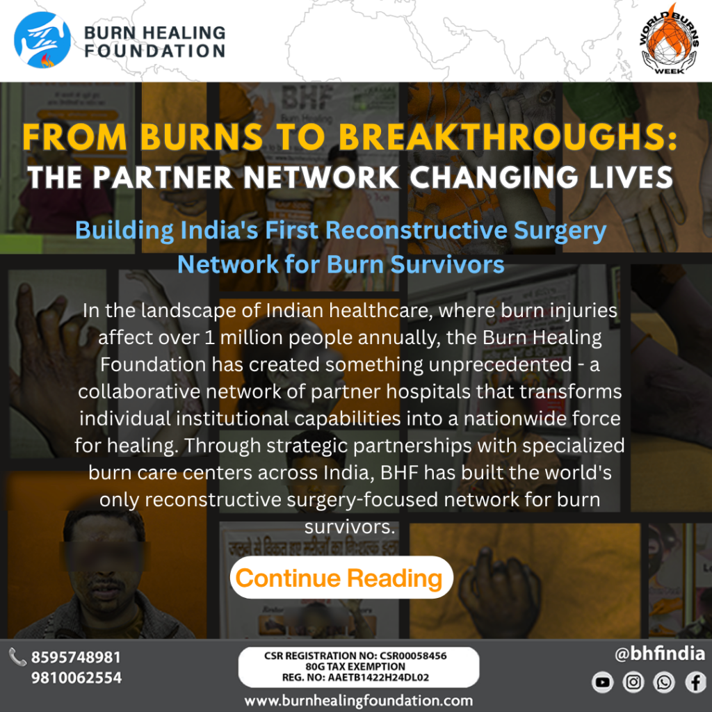 From Burns to Breakthroughs: The Partner Network Changing Lives